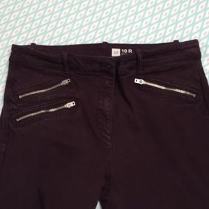 GAP plum jeans
